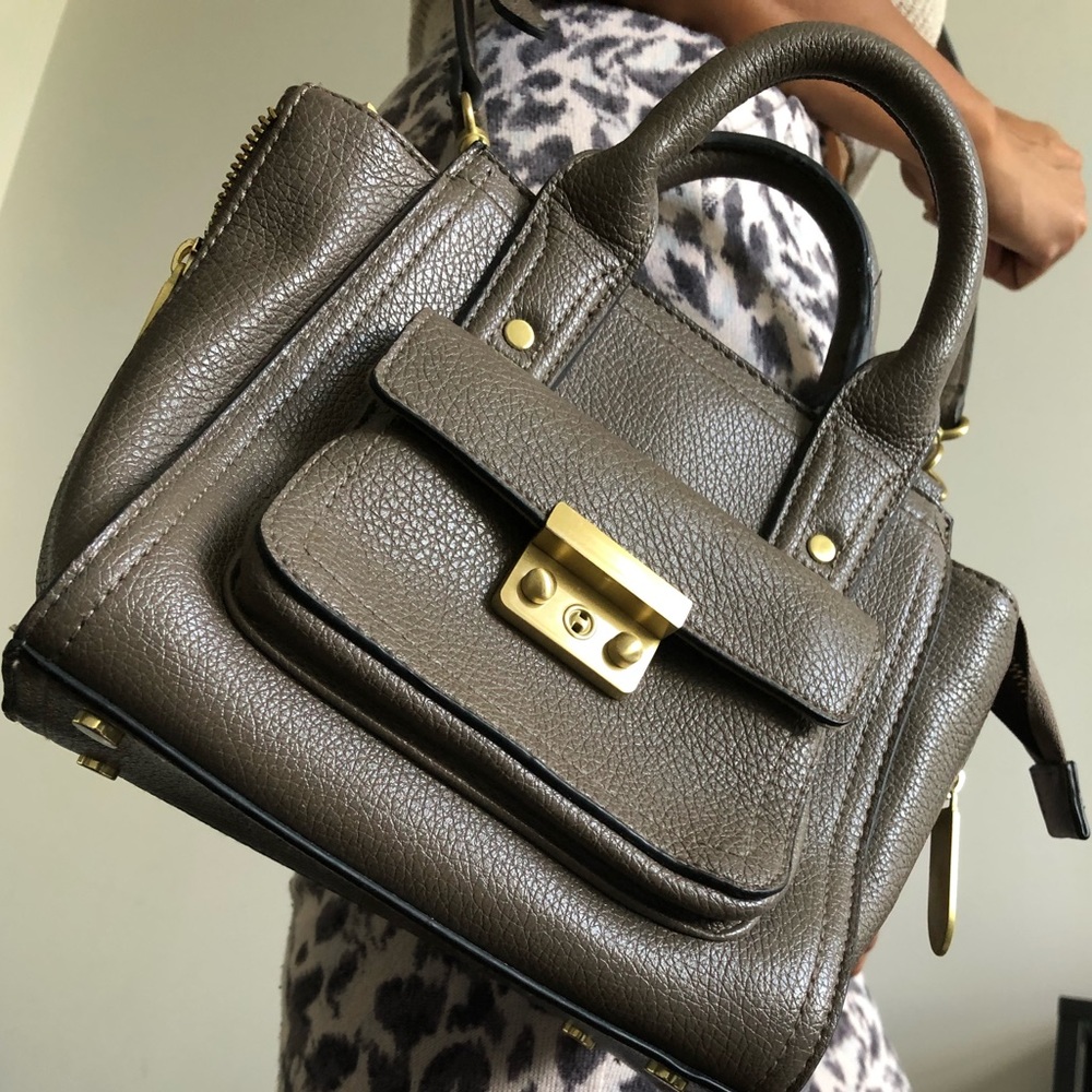 Faux leather handbag - NWOT